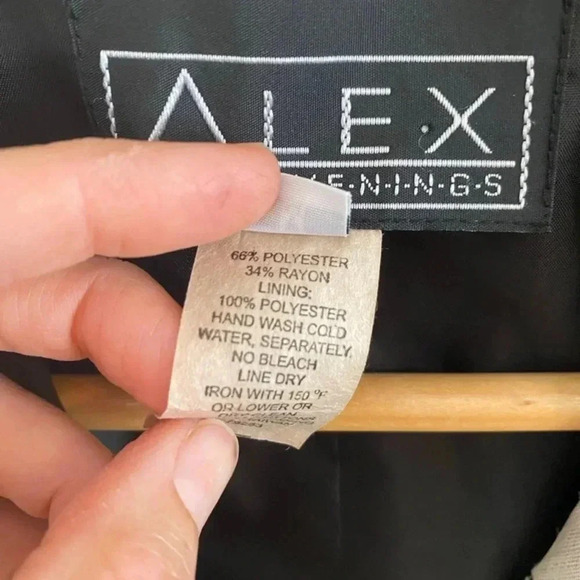 Alex Evenings Wrap Floral Evening Blouse Jacket - Picture 5 of 8